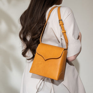 “Sol” Cross body I with Leather Shoulder Strap